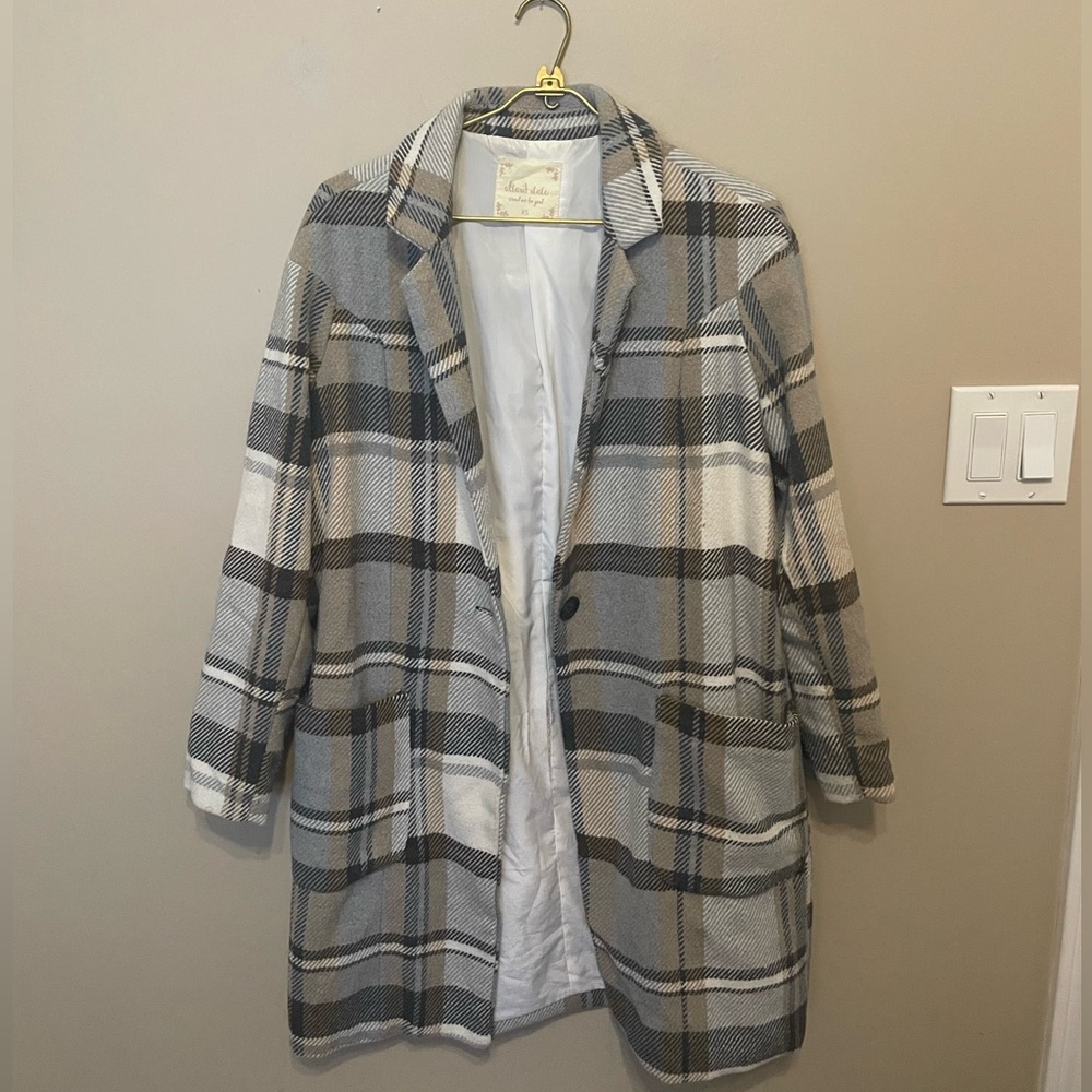 Altar’d State Plaid Coat